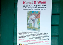 Kunst und Wein in Haugsdorf